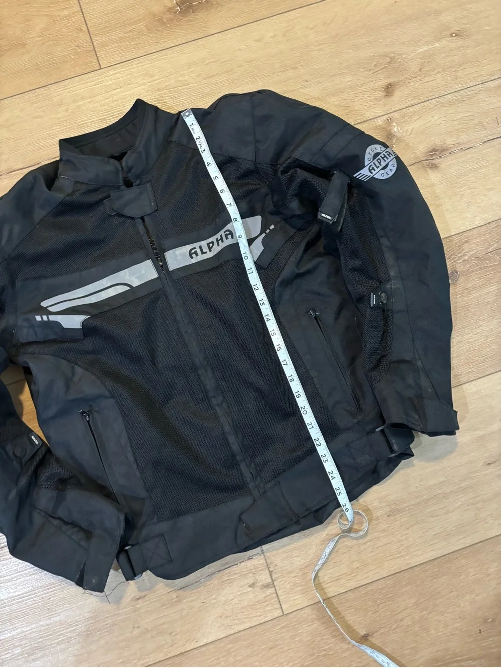 Cycle Alpha Gear Medium Jacket Black
